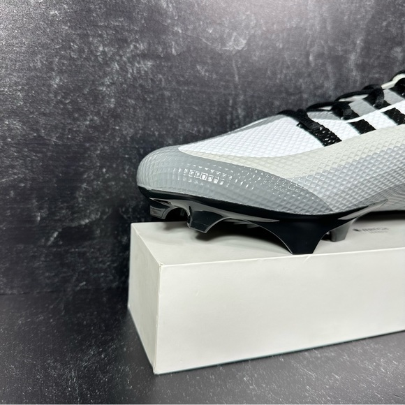 VAPOR EDGE SPEED 360 PHOTON DUST MENS FOOTBALL CLEATS SIZE 14 WHITE GRAY BLACK - Picture 6 of 10